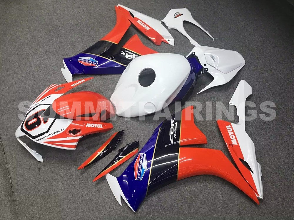 Fairings For Honda CBR 1000 RR, 2012-2016 - Orange & White