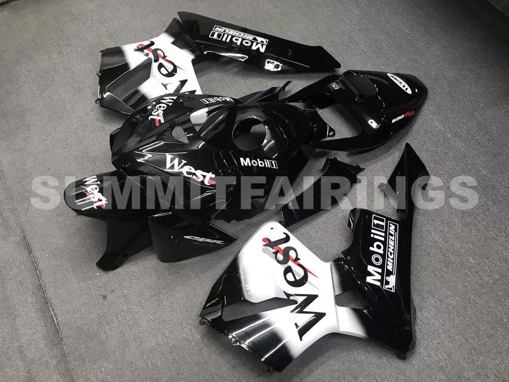 Fairings For Honda CBR600RR F5(2005-2006) Black White