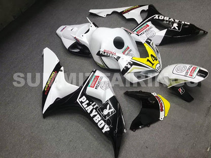 Fairings For Honda CBR 1000 RR, 2006-2007 - Black & Whtie