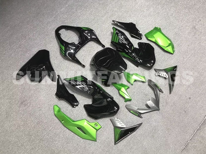 Fairings For Kawasaki Z900 2020-2022 Black Green