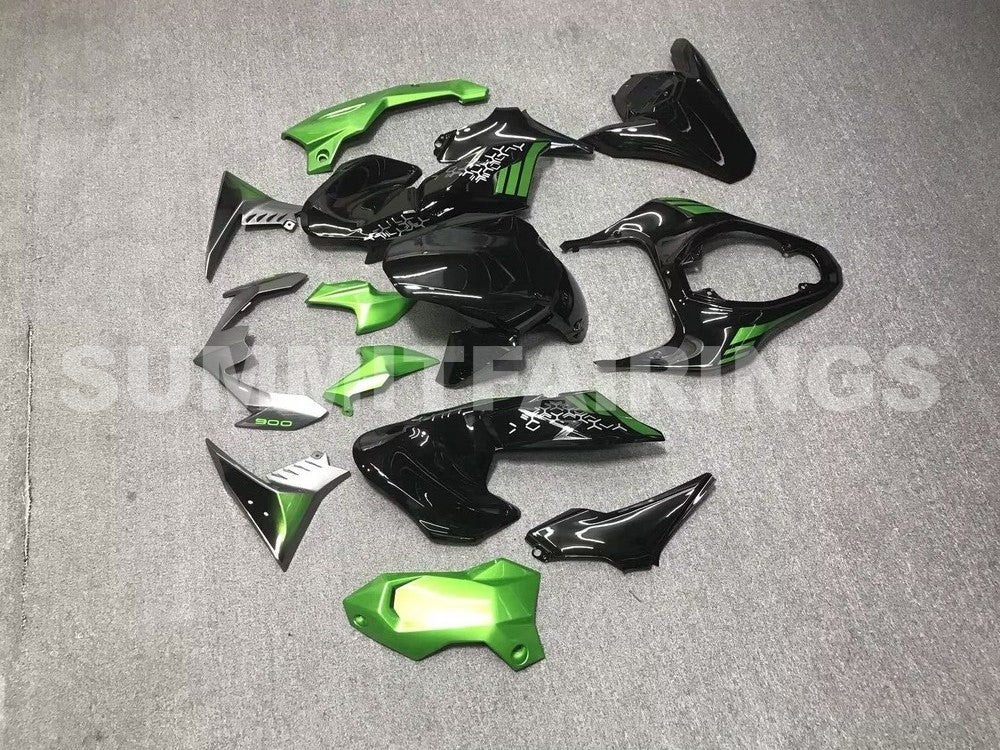 Fairings For Kawasaki Z900 2020-2022 Black Green