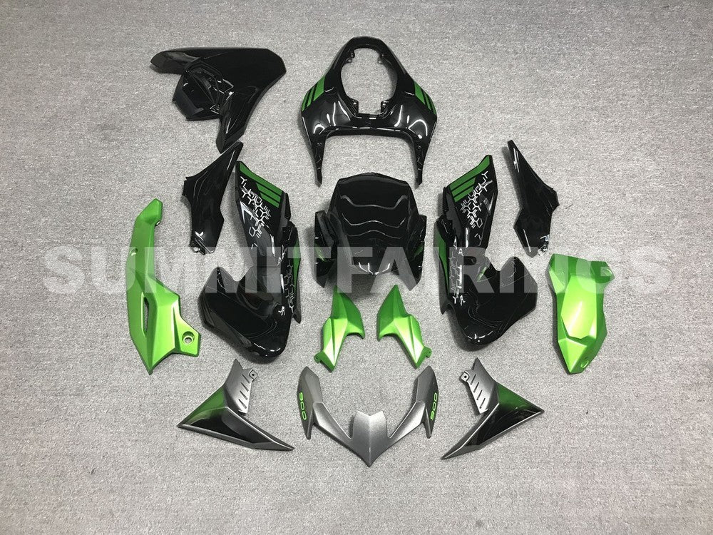 Fairings For Kawasaki Z900 2020-2022 Black Green