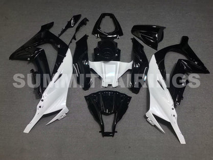 Fairings For Plastics Kawasaki ZX10R Ninja White Black ZX10R (2011-2015)