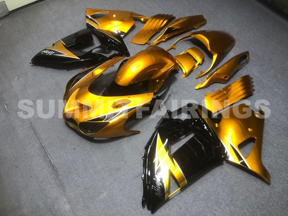 Fairings For Kawasaki ZX-14R, 2006-2011 - Brown & Black
