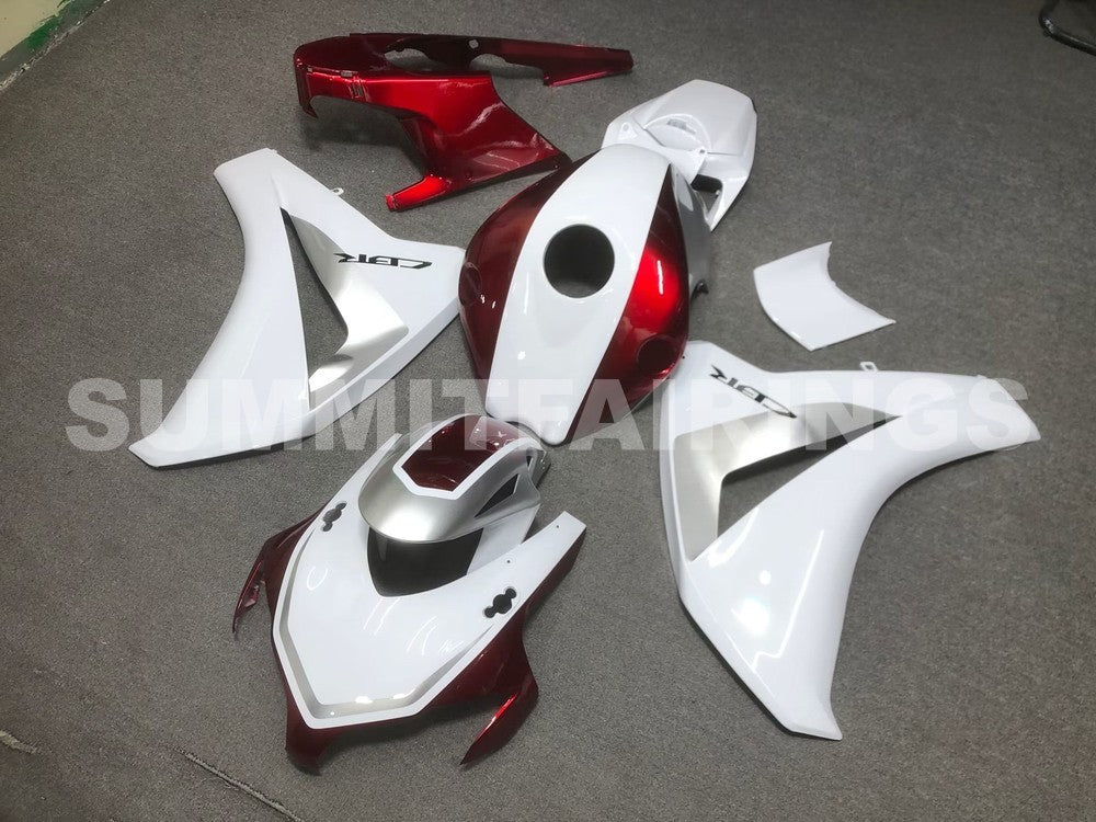 Fairings For Honda - CBR1000RR 2008-2011 Red White Silver