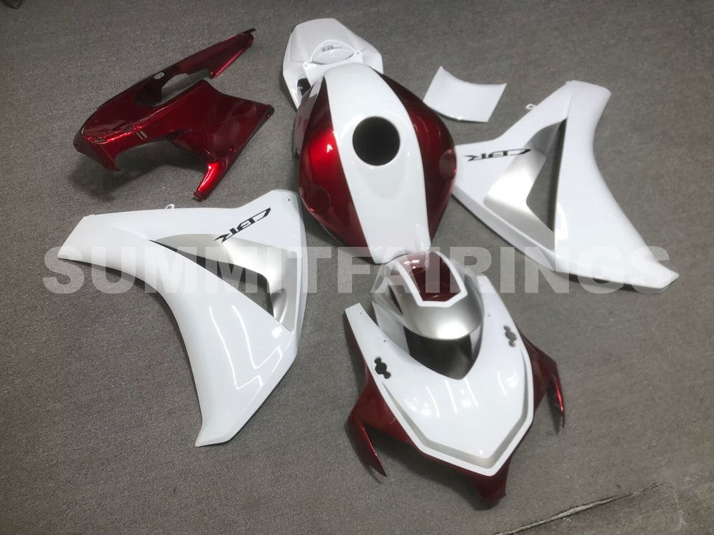 Fairings For Honda - CBR1000RR 2008-2011 Red White Silver