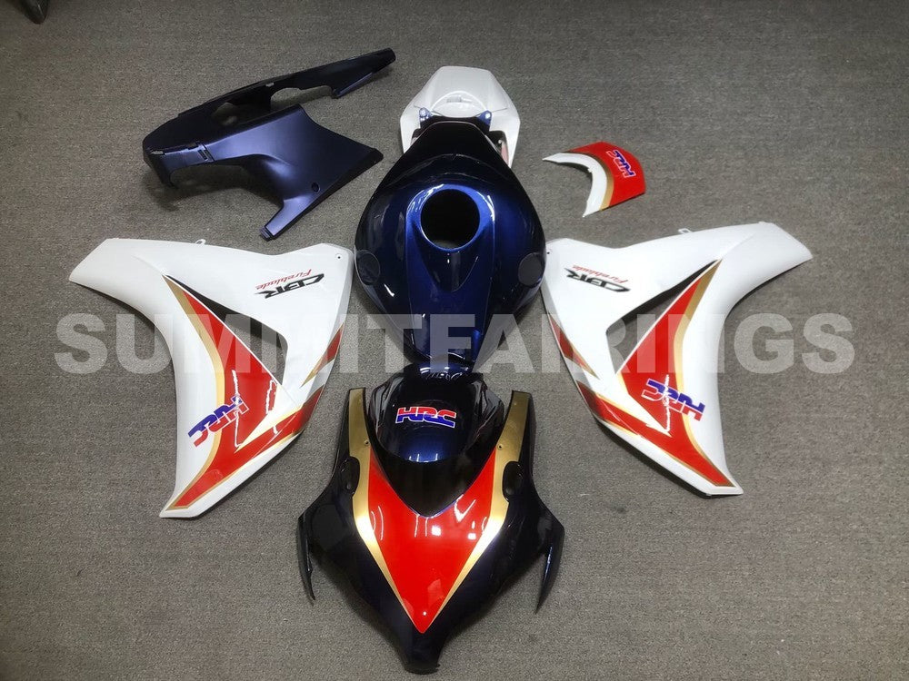 Fairings For Honda CBR 1000 RR, 2008-2011 - Blue & White