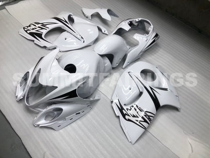 Fairings For Suzuki - GSXR1300 Hayabusa 2008-2020 Pearl White Black