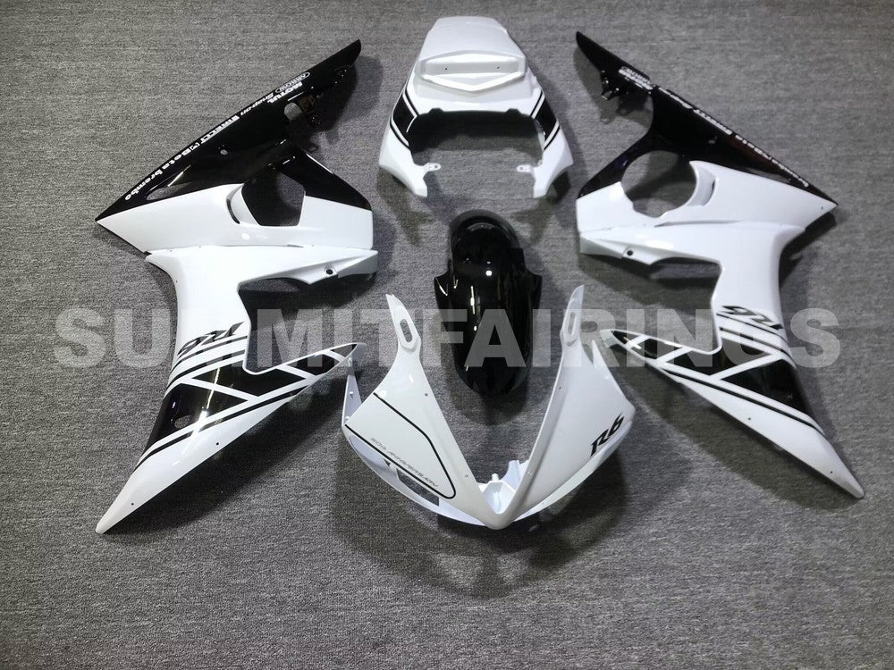 Fairings For Yamaha YZF-R6 Black & White Tribal R6 (2003-2004)