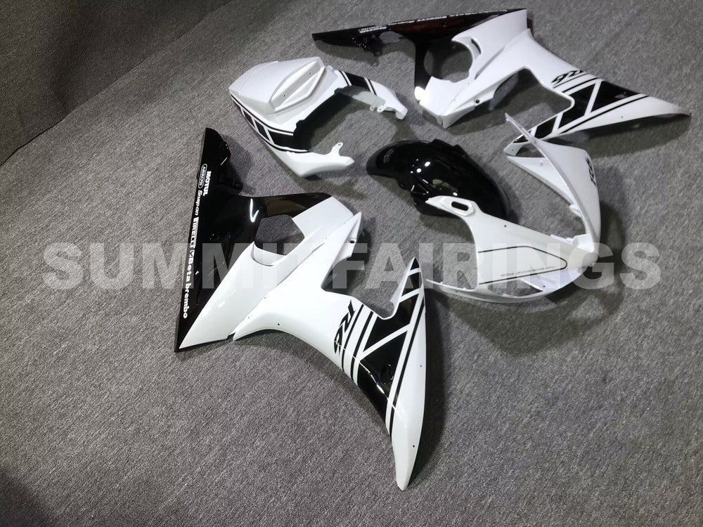Fairings For Yamaha YZF-R6 Black & White Tribal R6 (2003-2004)