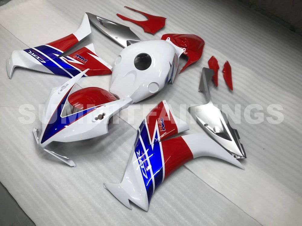Fairings For Honda CBR1000RR HRC White Silver (2012-2013-2014-2015-2016)