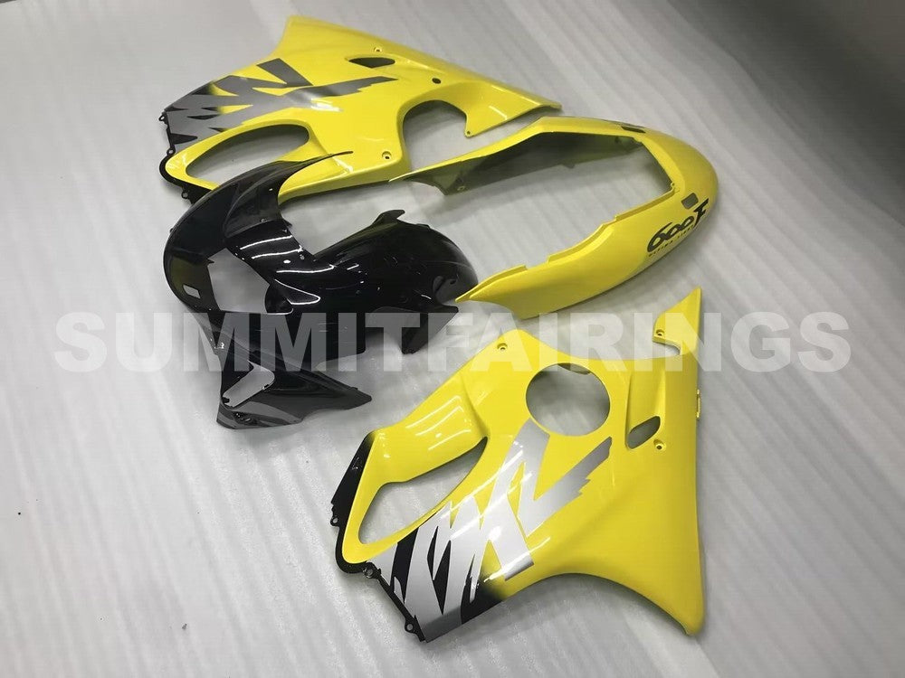 Fairings For Honda CBR600 F4 (1999-2000) Yellow Black