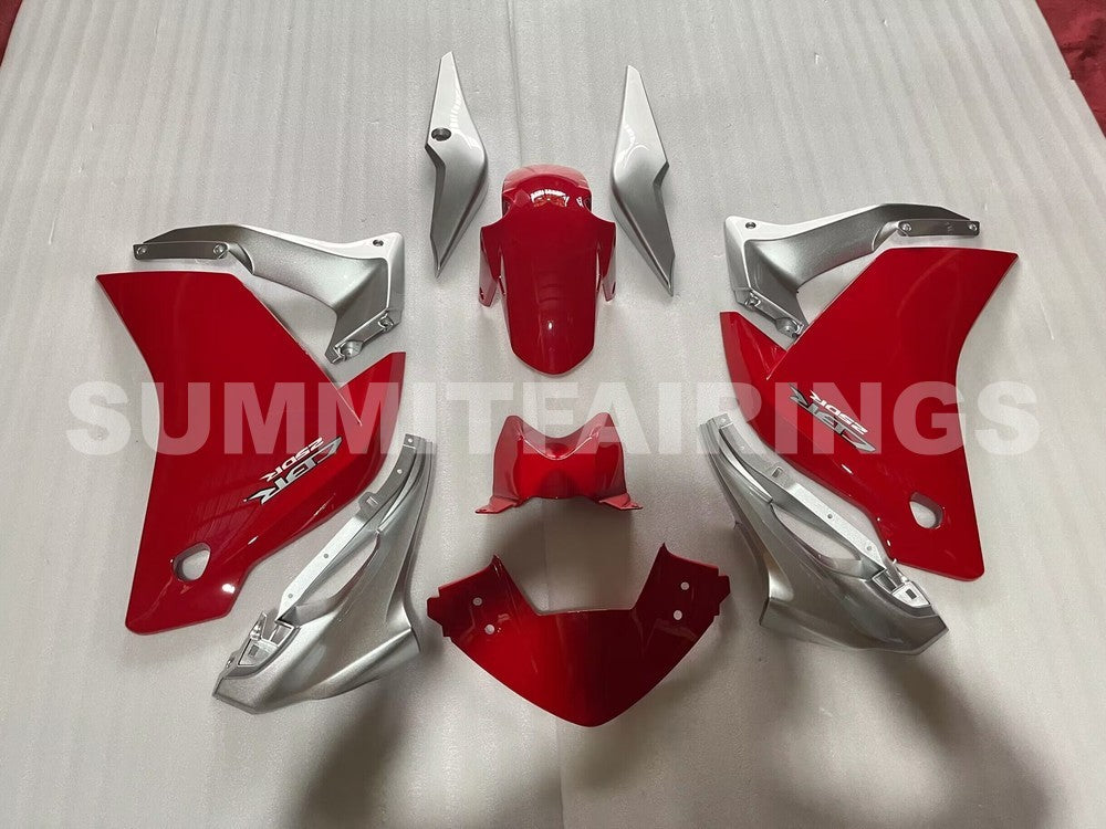 Fairings For Honda CBR250R Red Silver CBR (2011-2013)