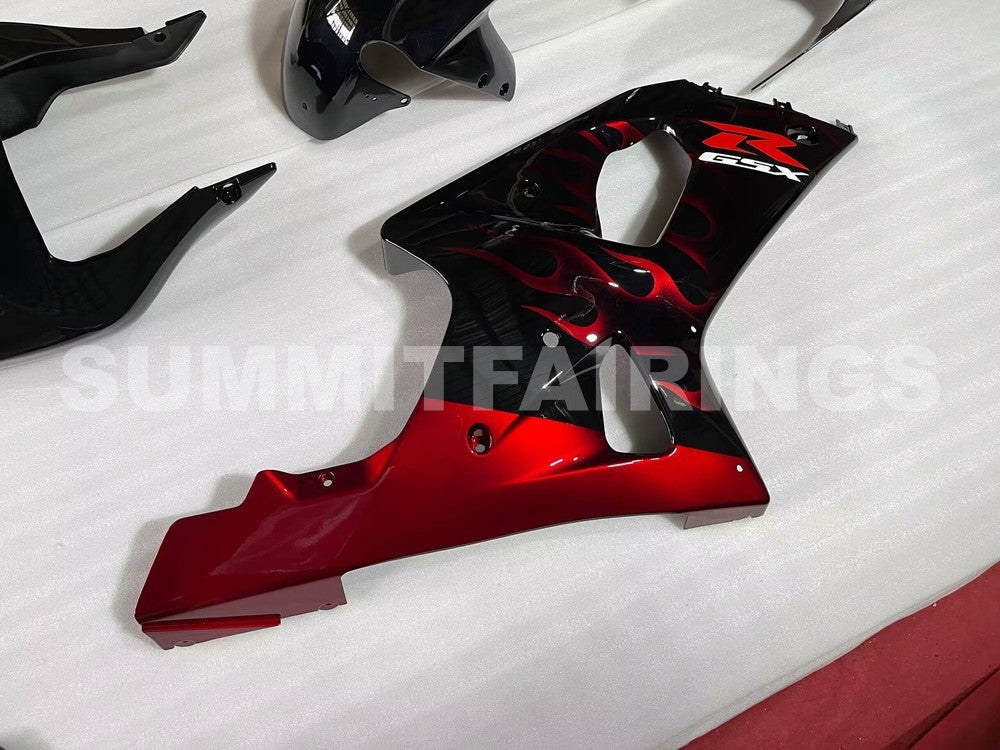 Fairings For Suzuki GSXR 1000 K1(2000-2002) Red Flame