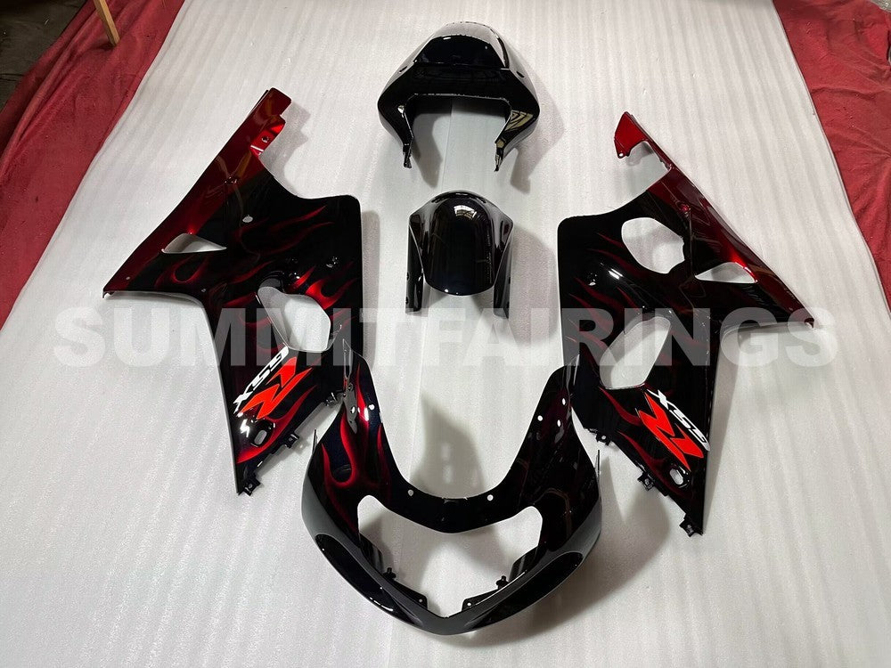 Fairings For Suzuki GSXR 1000 K1(2000-2002) Red Flame