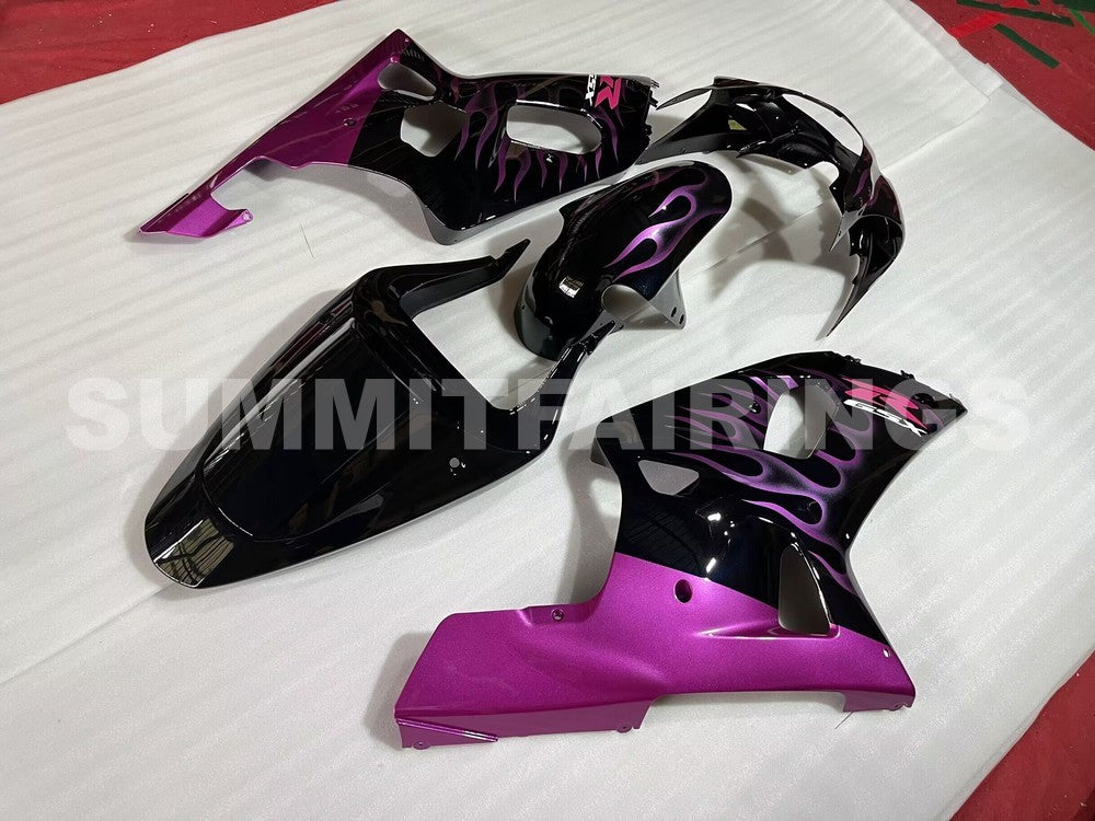Fairings For Suzuki - GSXR600-750 K1 2001-2003 Flame Purple