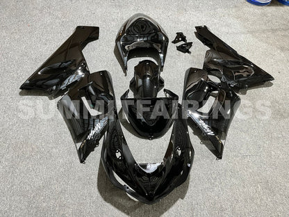 Fairings For Kawasaki ZX6R 636 Black ZX6R (2005-2006)