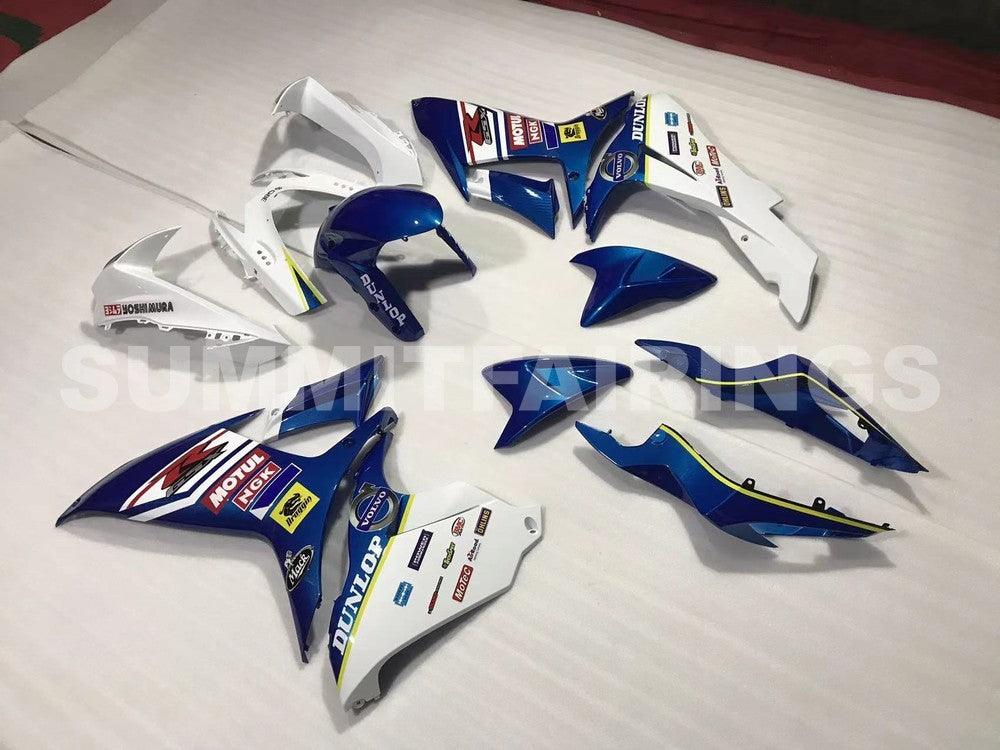 Fairings For Plastics Suzuki GSXR600 GSXR750 K11 Blue White (2011-2021)