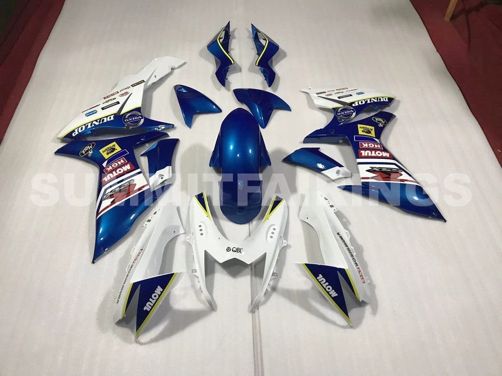 Fairings For Plastics Suzuki GSXR600 GSXR750 K11 Blue White (2011-2021)