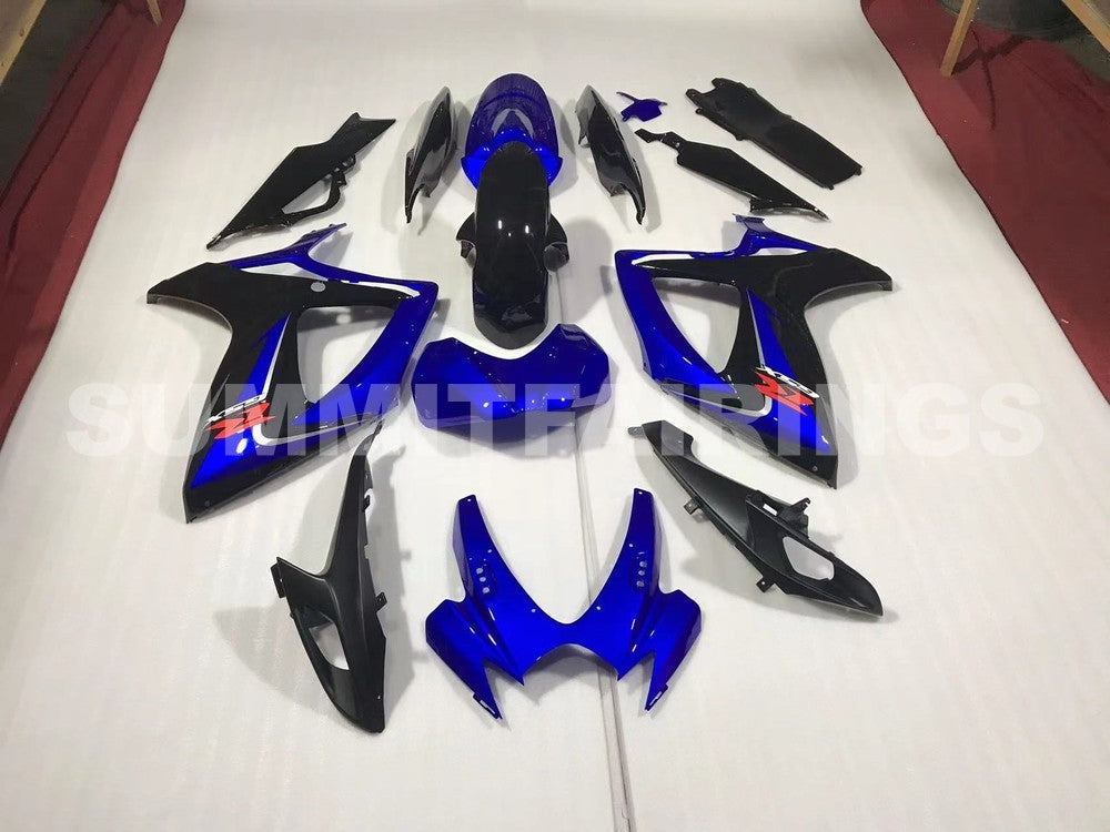 Fairings For Suzuki - GSXR600-750 K6 06-07 Blue and Black