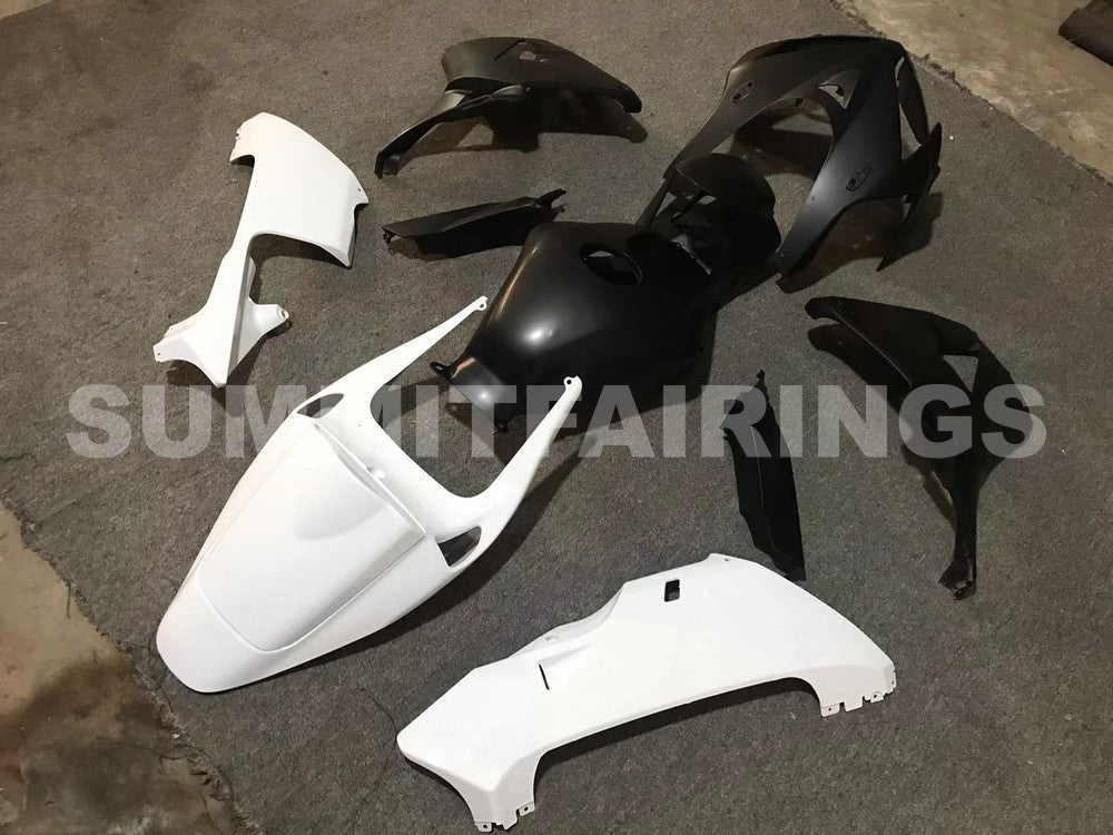 Fairings For Honda CBR 600 RR Matte Black & White Honda (2005-2006)