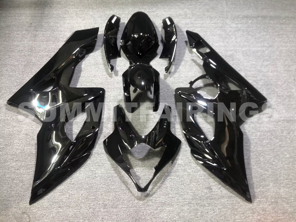 Fairings For Suzuki - GSXR1000 K5 05-06 Black & Silver Decals