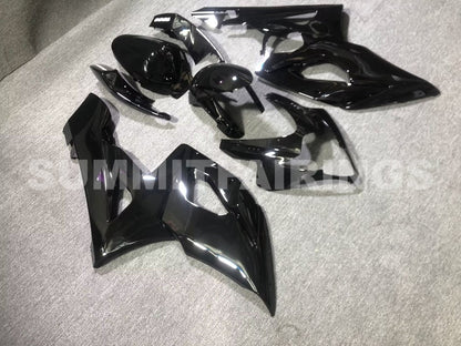 Fairings For Suzuki - GSXR1000 K5 05-06 Black & Silver Decals