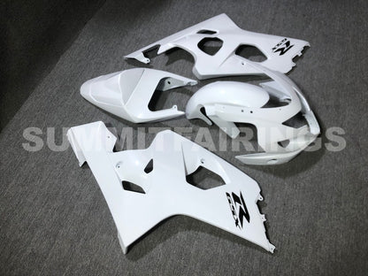 Fairings For Suzuki GSXR 600 750 White Metallic GSXR (2004-2005)