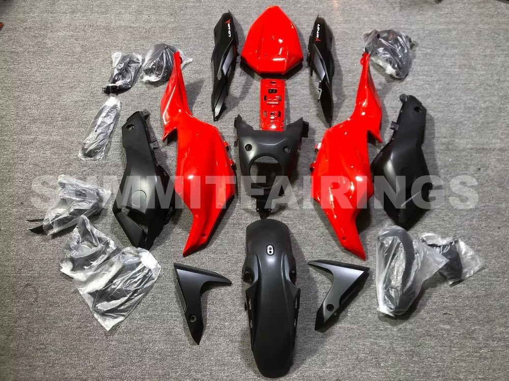 Fairings For Yamaha MT-07 2012-2017 Black Red