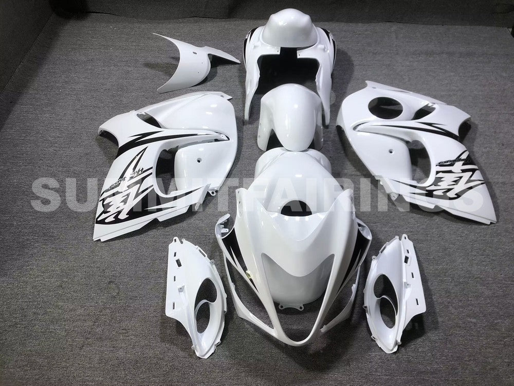 Fairings For Suzuki - GSXR1300 Hayabusa 2008-2020 Pearl White Black