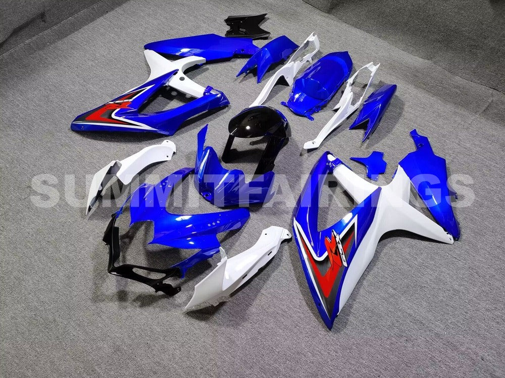 Fairings For Suzuki GSX-R600 / 750, 2008-2010 - Blue & White