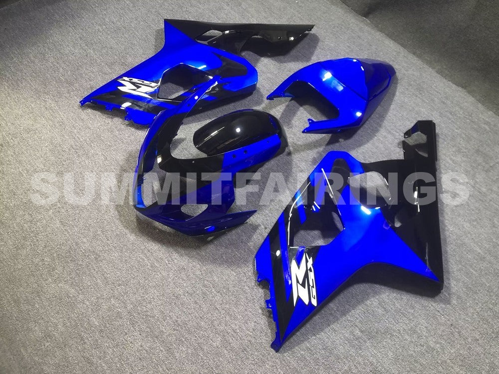 Fairings For Suzuki GSXR 600 750 Blue Black GSXR (2004-2005)