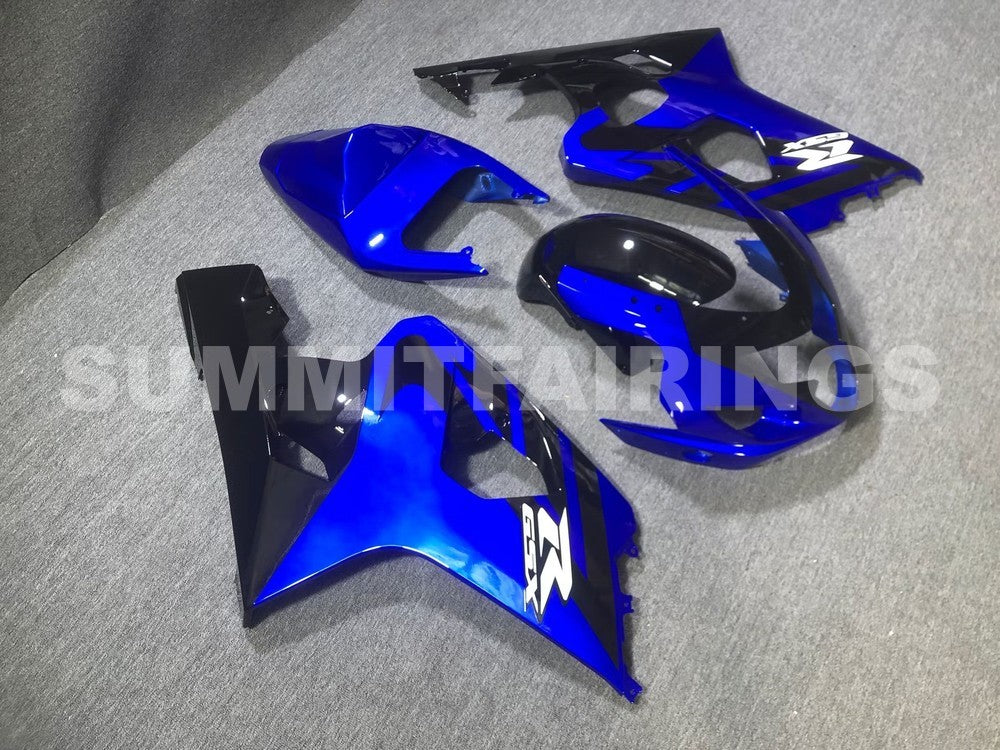 Fairings For Suzuki GSXR 600 750 Blue Black GSXR (2004-2005)