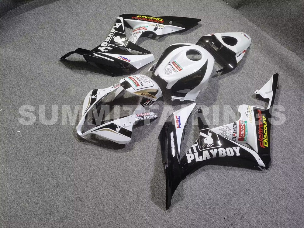 Fairings For Honda CBR 600 RR Black Playboy (2007-2008)