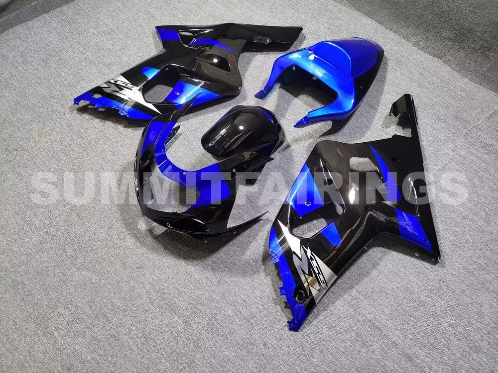 Fairings For Suzuki - GSXR600-750 K1 2001-2003 Blue Black