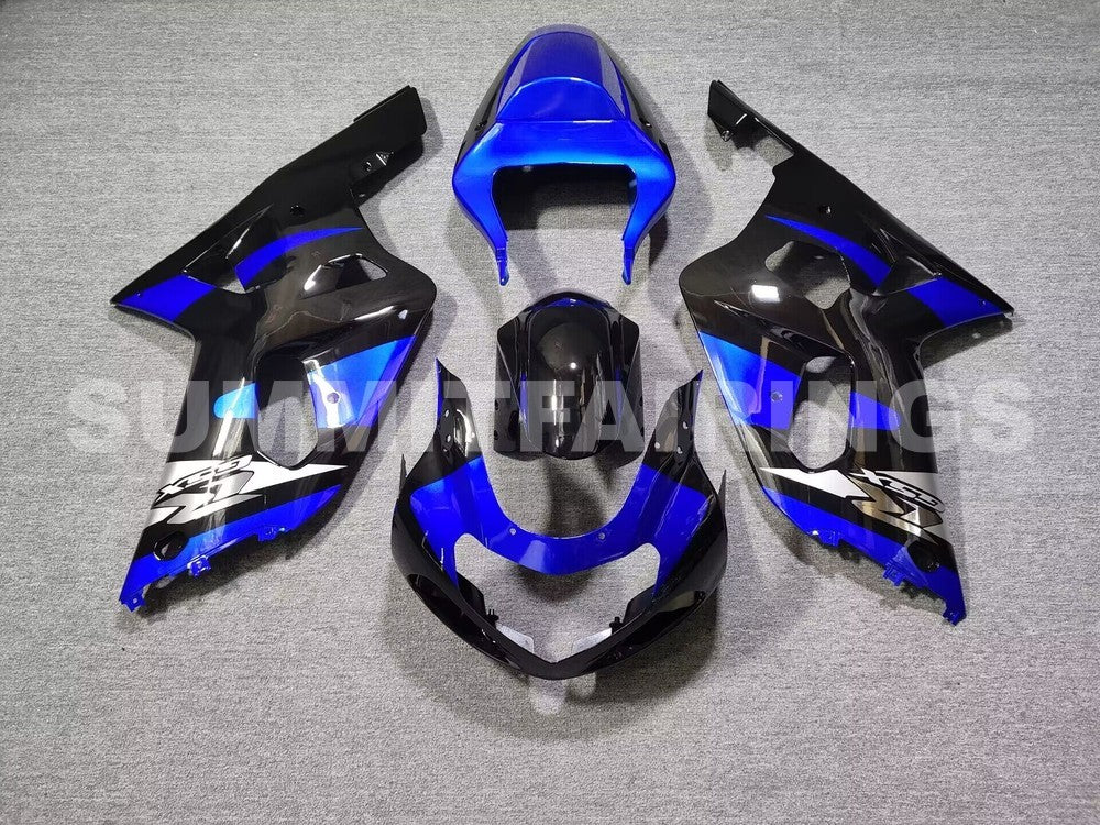 Fairings For Suzuki - GSXR600-750 K1 2001-2003 Blue Black