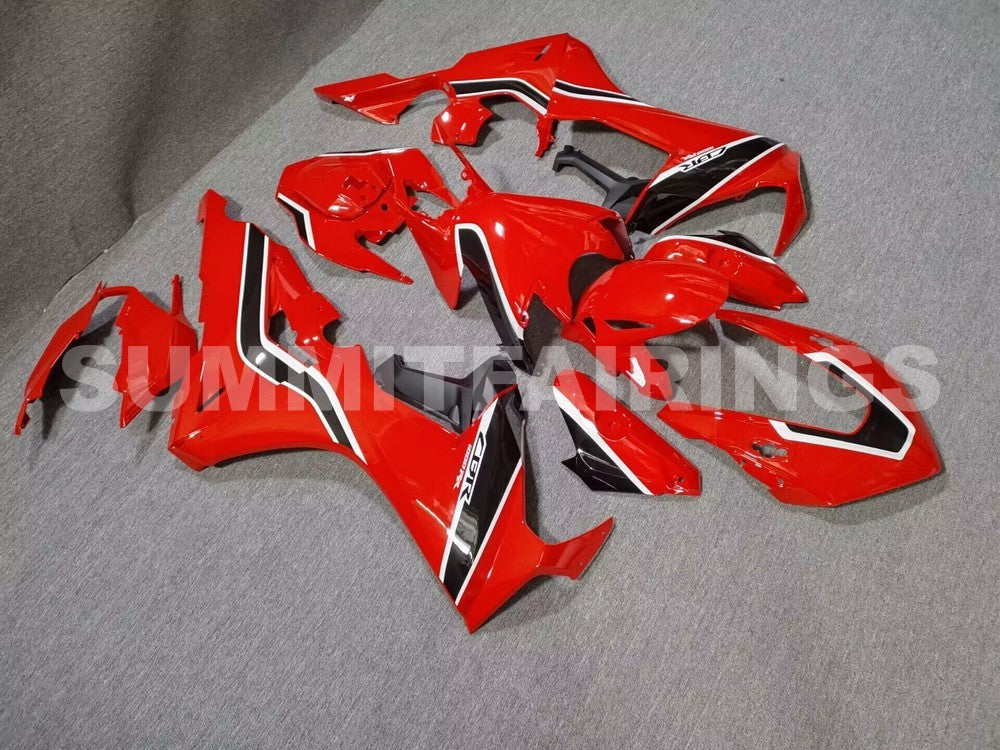 Fairings For 2017-2019 Honda CBR 1000RR Black / Red