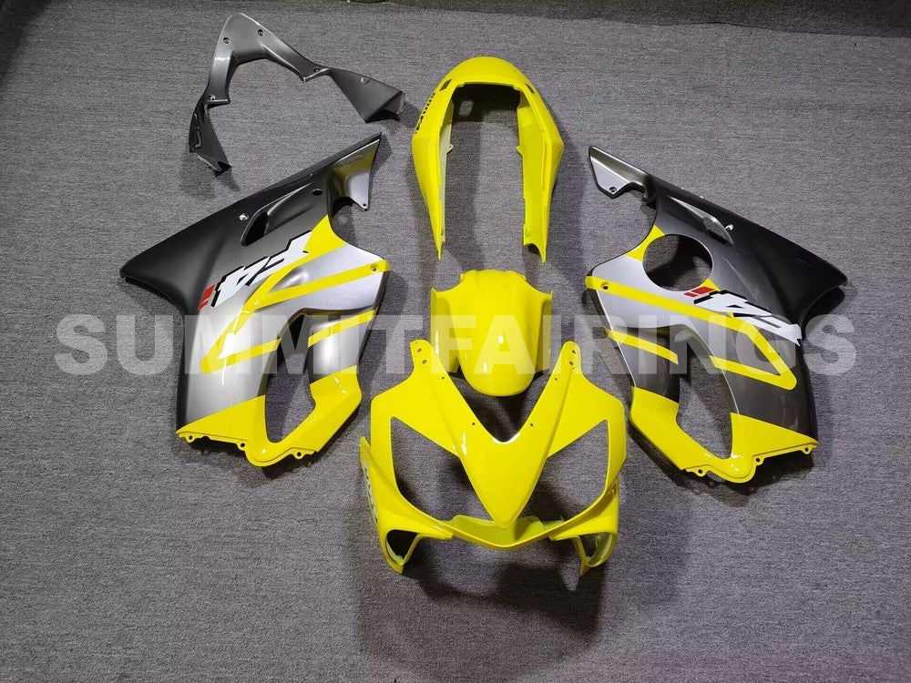 Fairings For Honda - CBR600F4i 04-07 Yellow Silver