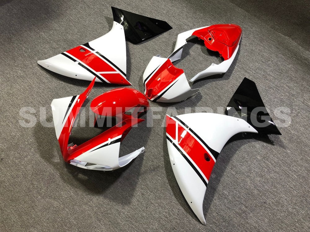 Fairings For Yamaha YZF-R1 White Red Black (2009-2012)