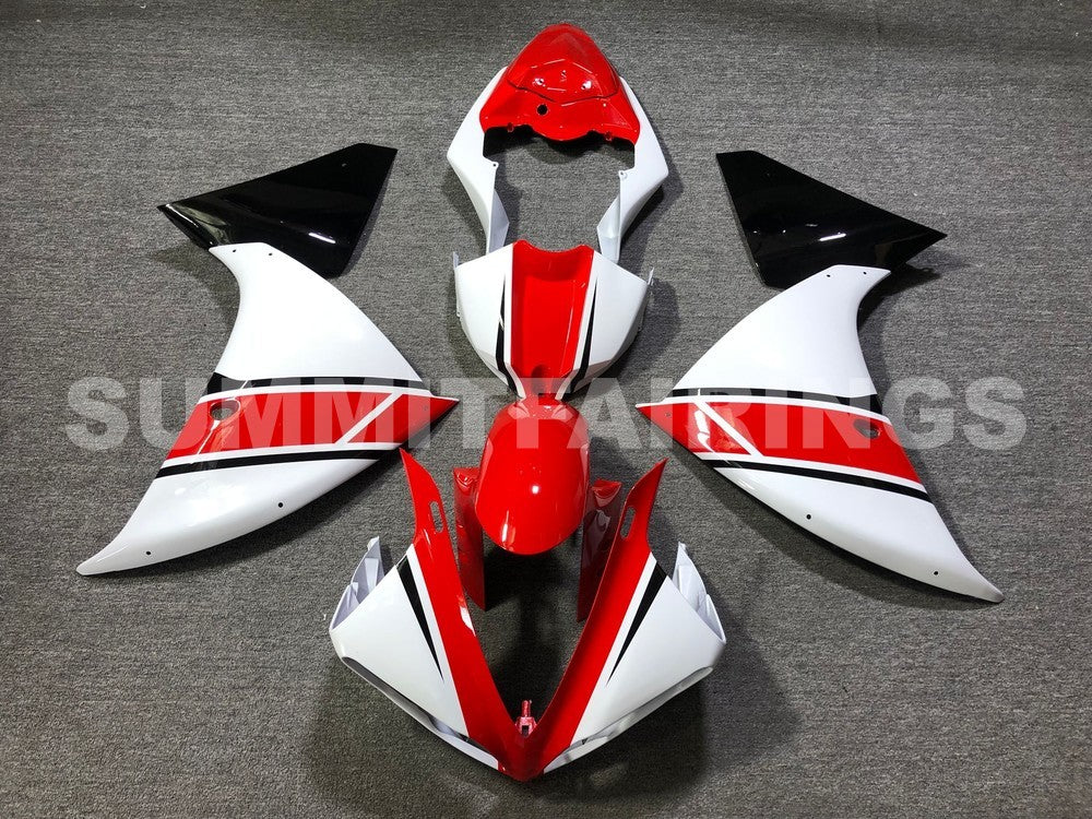 Fairings For Yamaha YZF-R1 White Red Black (2009-2012)