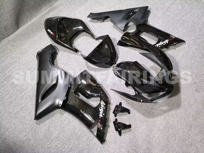 Fairings For Kawasaki ZX6R 636 Black ZX6R (2005-2006)