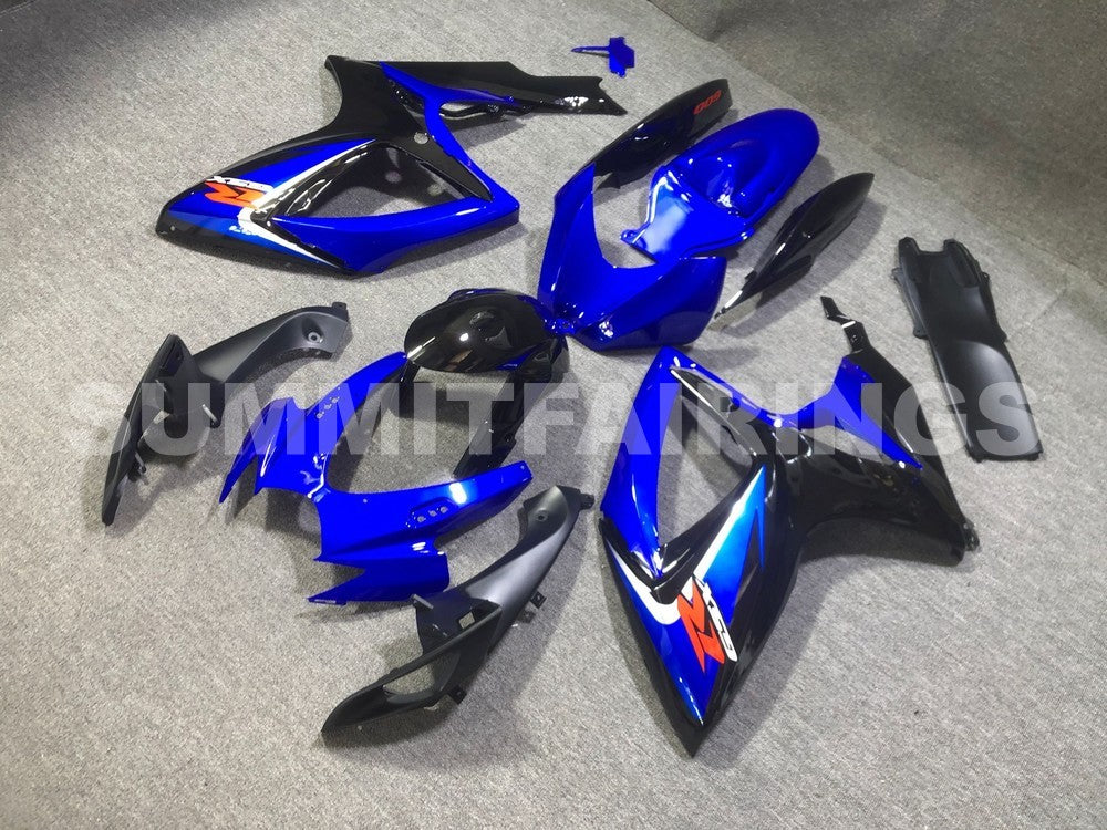 Fairings For Suzuki GSXR 600 750 (2006-2007) Blue Black