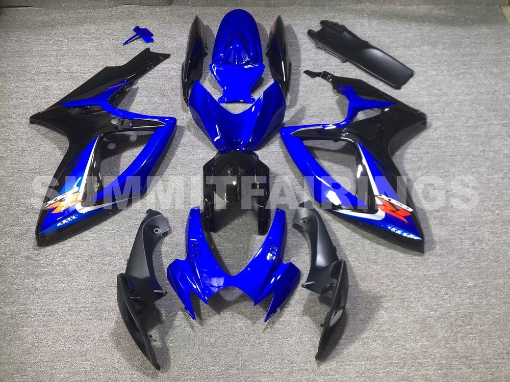 Fairings For Suzuki GSXR 600 750 (2006-2007) Blue Black
