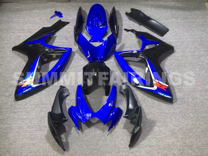 Fairings For Suzuki GSXR 600 750 (2006-2007) Blue Black