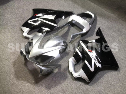 Fairings For Honda - CBR600F4i 01-03 Black Silver