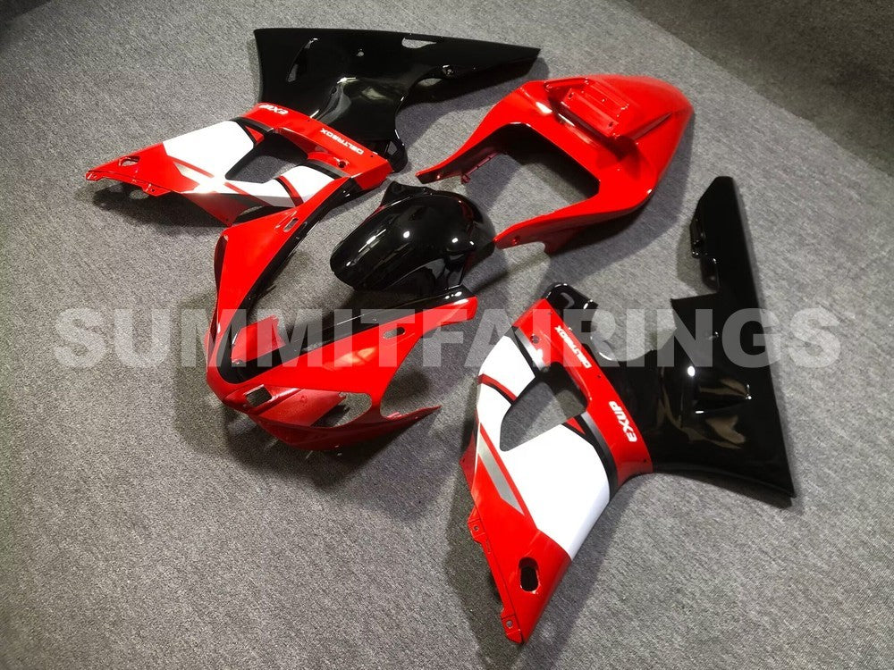 Fairings For Yamaha - YZF1000 R1 00-01 Red White