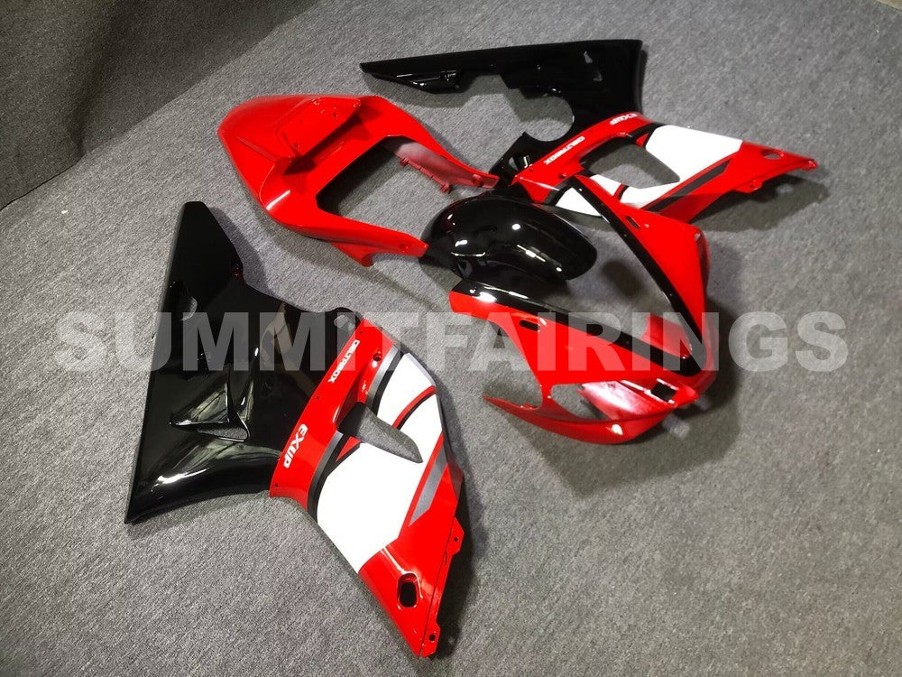 Fairings For Yamaha - YZF1000 R1 00-01 Red White