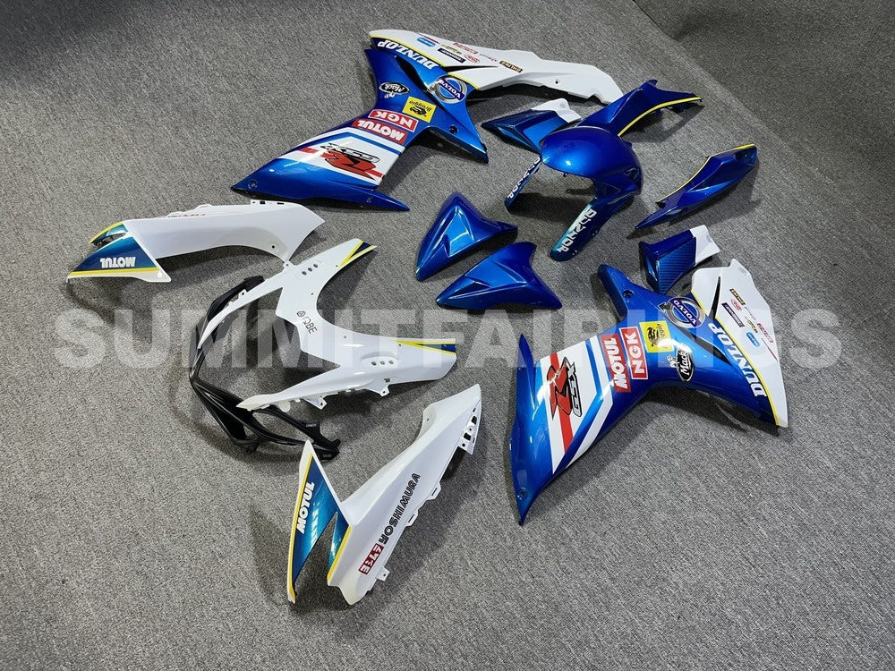 Fairings For Plastics Suzuki GSXR600 GSXR750 K11 Blue White (2011-2021)