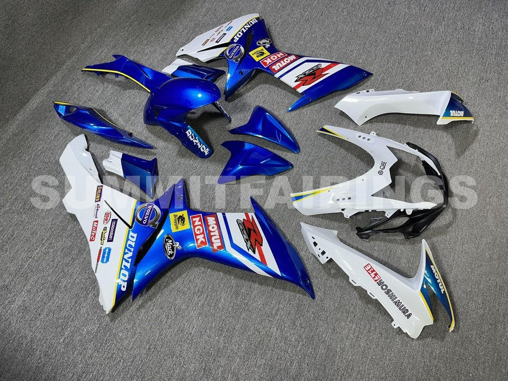 Fairings For Plastics Suzuki GSXR600 GSXR750 K11 Blue White (2011-2021)