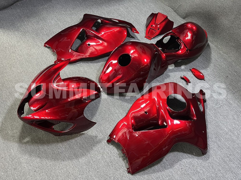 Fairings For Suzuki - GSXR1300 Hayabusa 1996-2007 Transparent red
